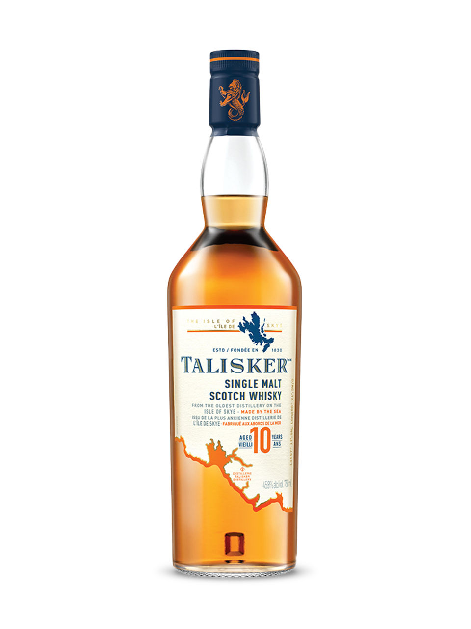 talisker single malt scotch whisky aged 10 years