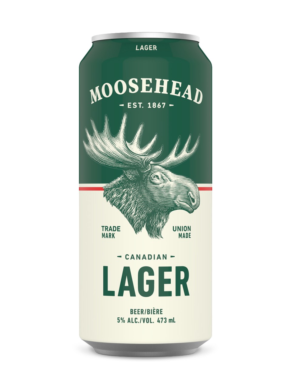 Moosehead Lager Can