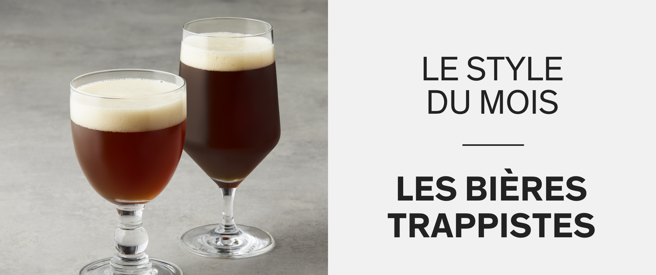 Le style du mois : les bieres trappistes