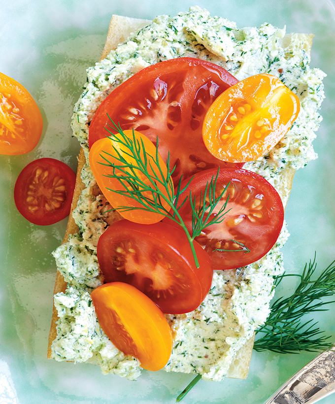 Feta, Lemon & Dill Slather