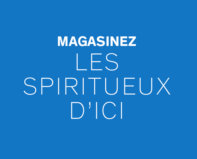 Magasiner les spiritueux locaux