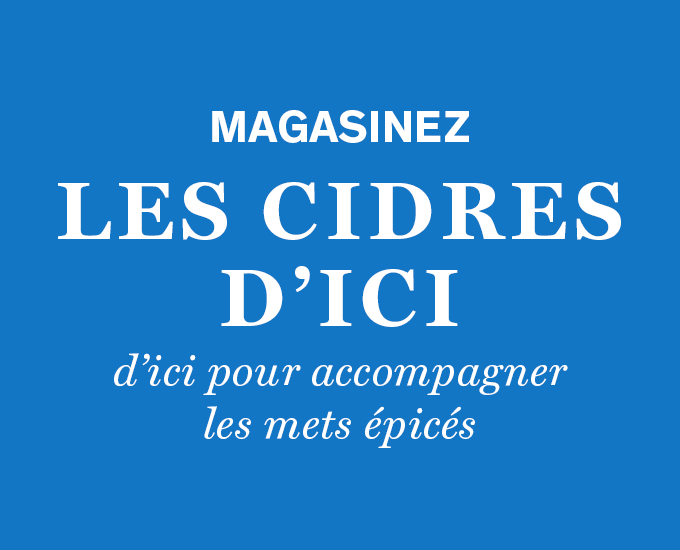 Magasiner les cidres qui s'accordent bien avec les mets épicés