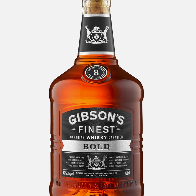 Whisky canadien Gibson’s Finest Bold 8 ans d'âge