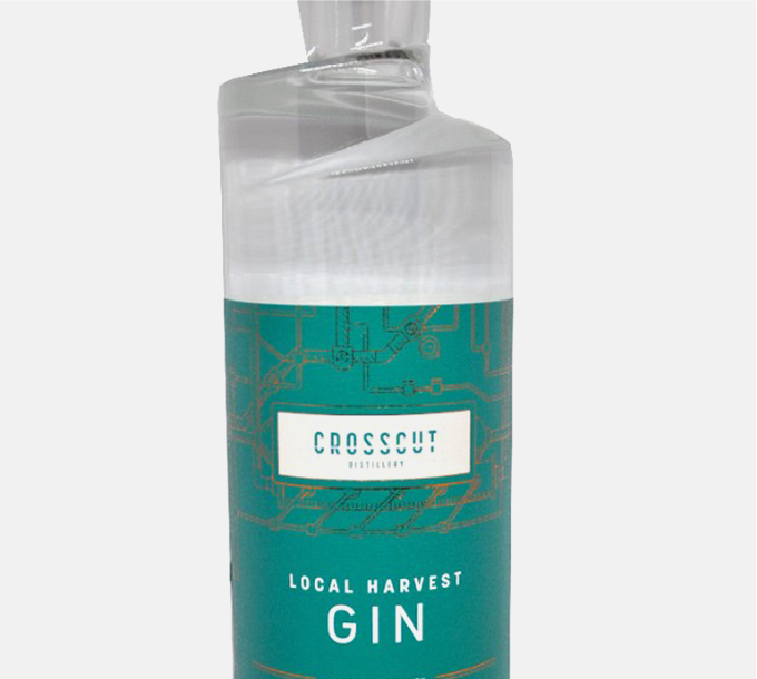 Gin Crosscut Distillery Local Harvest