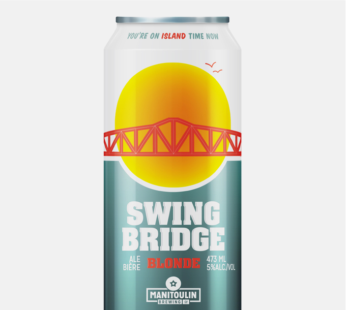 Manitoulin Brewing Swing Bridge Blonde Ale