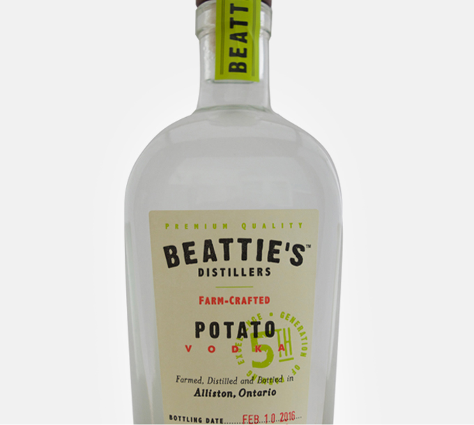 Vodka de pomme de terre Beattie’s