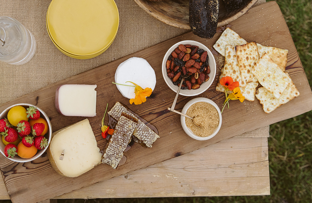 A Sweet-Style Cheeseboard