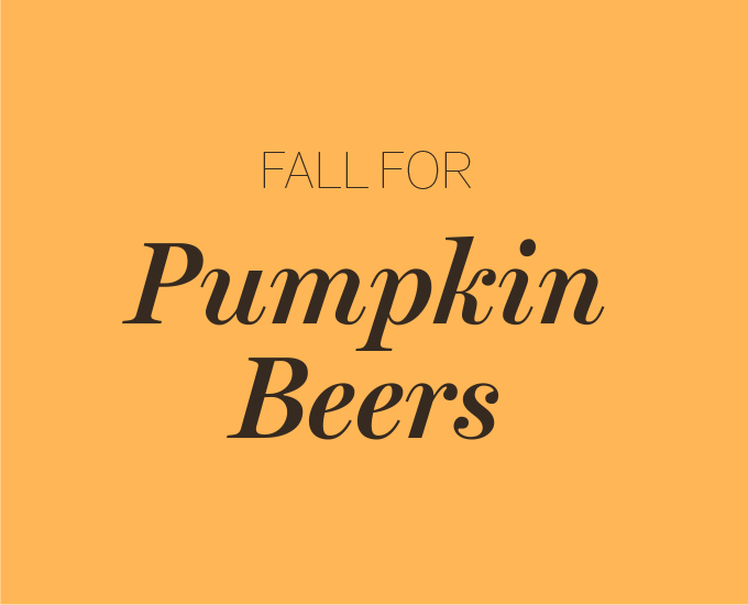 Fall for Pumpkin Beers