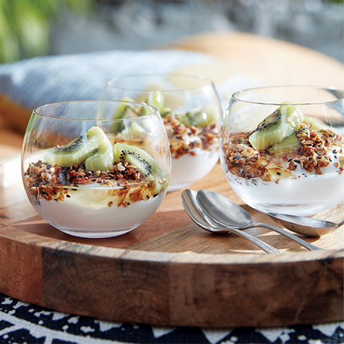 Grilled Kiwi Parfait