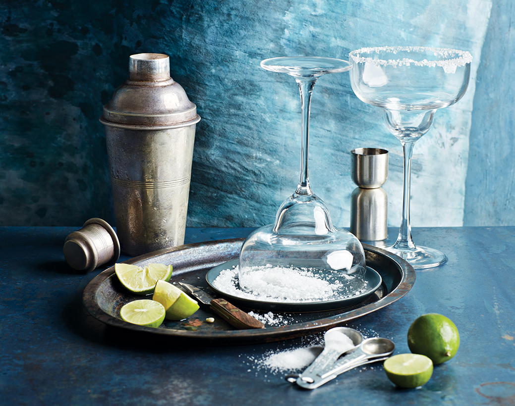 Margarita rimming glass image