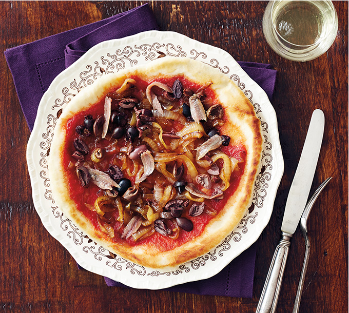 Pissaladiere Pan Pizza