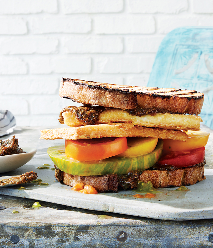 Heirloom Tomato Sandwich