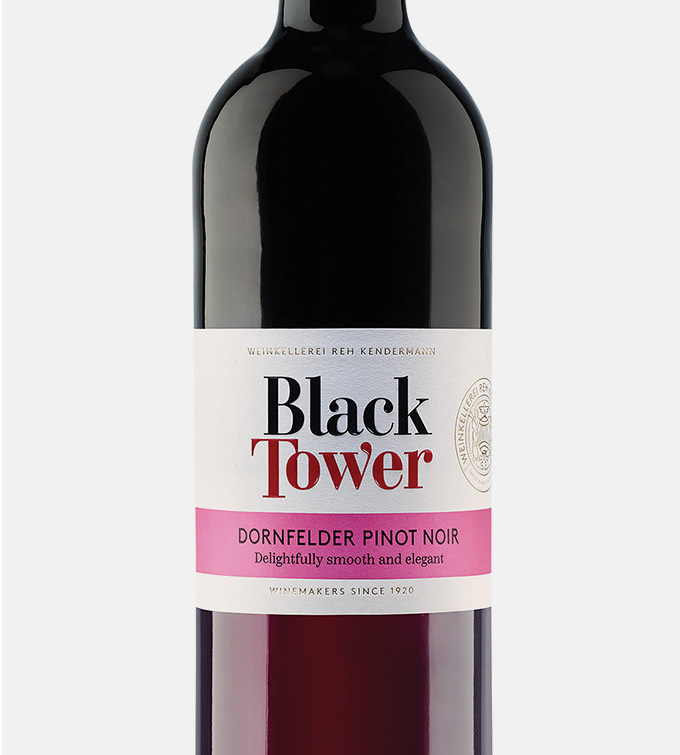 Dornfelder/Pinot Noir Black Tower