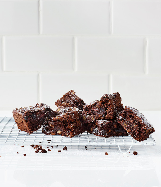 Fruit and Nut Brownies