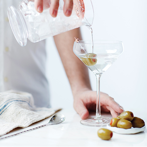Martini au gin