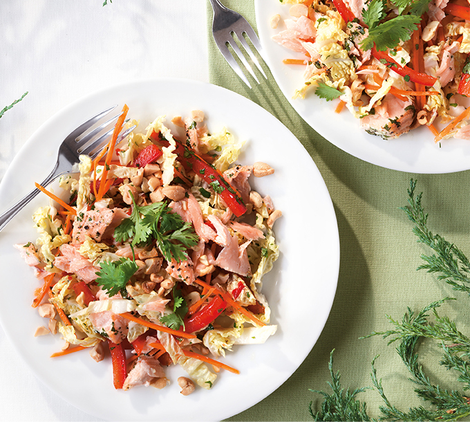 Vietnamese Salmon Salad