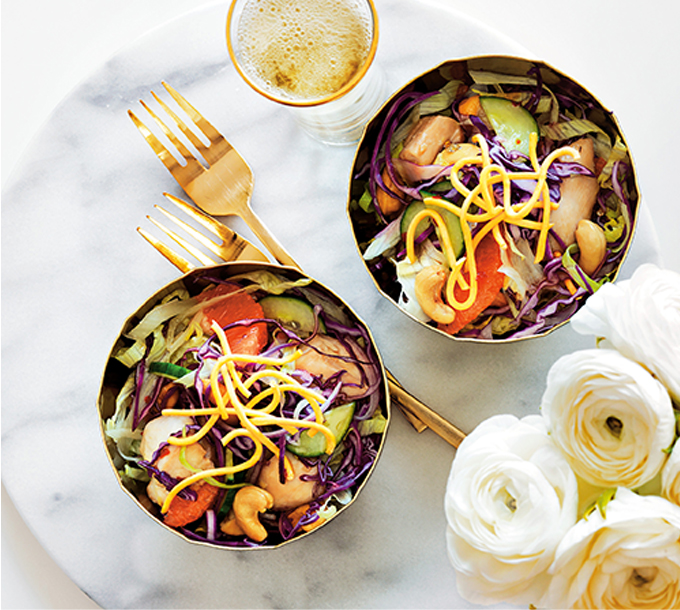 Salade de poulet à la chinoise