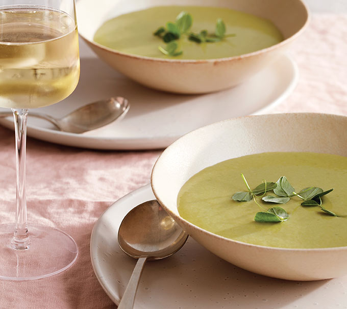 Silken Asparagus Soup