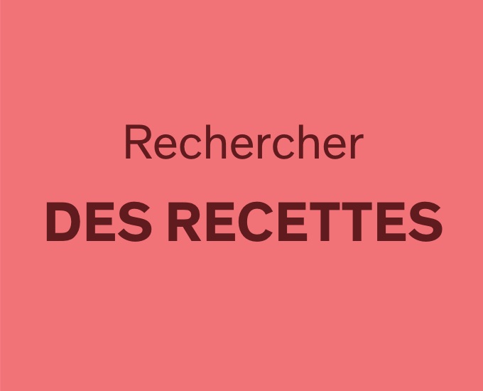 Rechercher des recettes