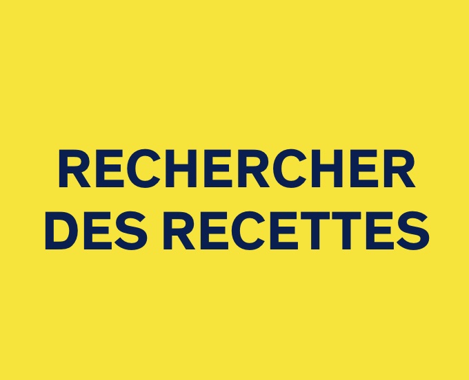 Rechercher des recettes