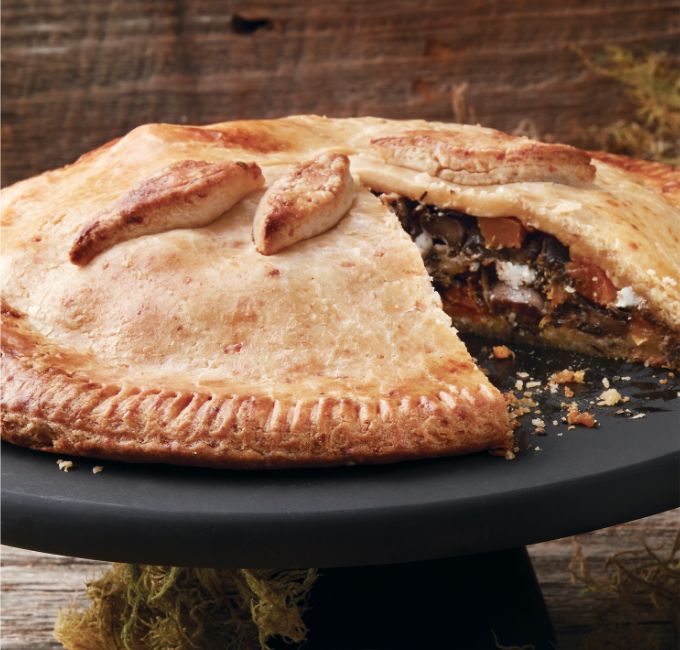 Obtenir cette recette de tourte aux légumes