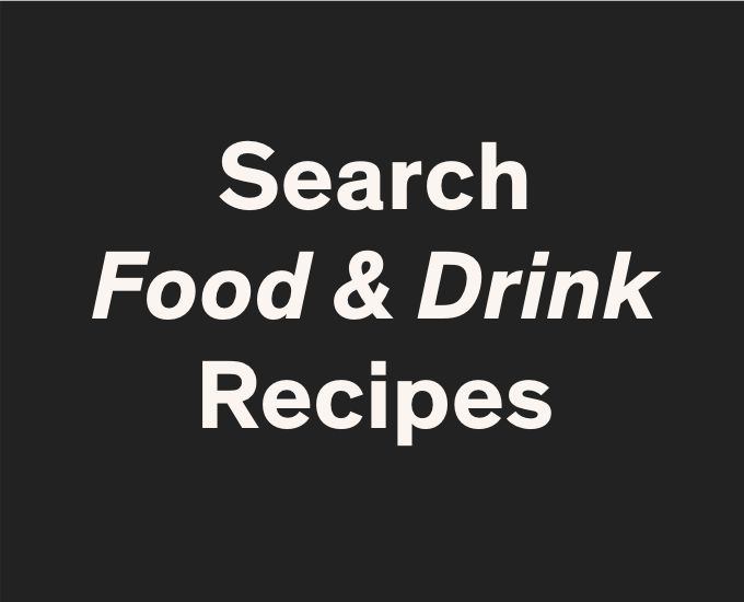 Search Food & Drink Recipes