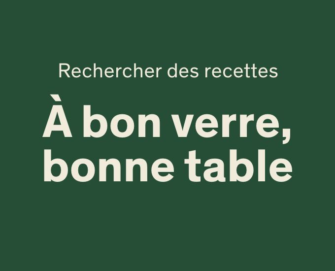 Rechercher des recettes