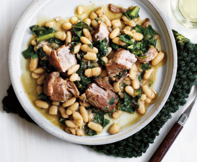 Get this recipe for an easy twist on cassoulet