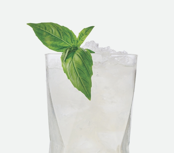  Coco-Basil Cocktail