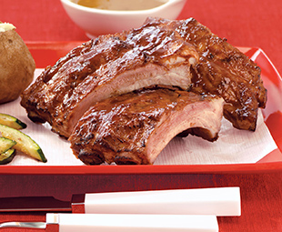 Spareribs with Two Sauces