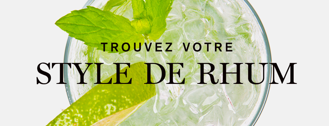Trouvez votre style de rhum