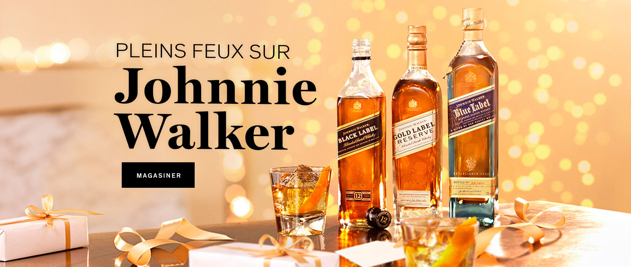 Pleins feux sur  Johnnie Walker En Savoir Plus