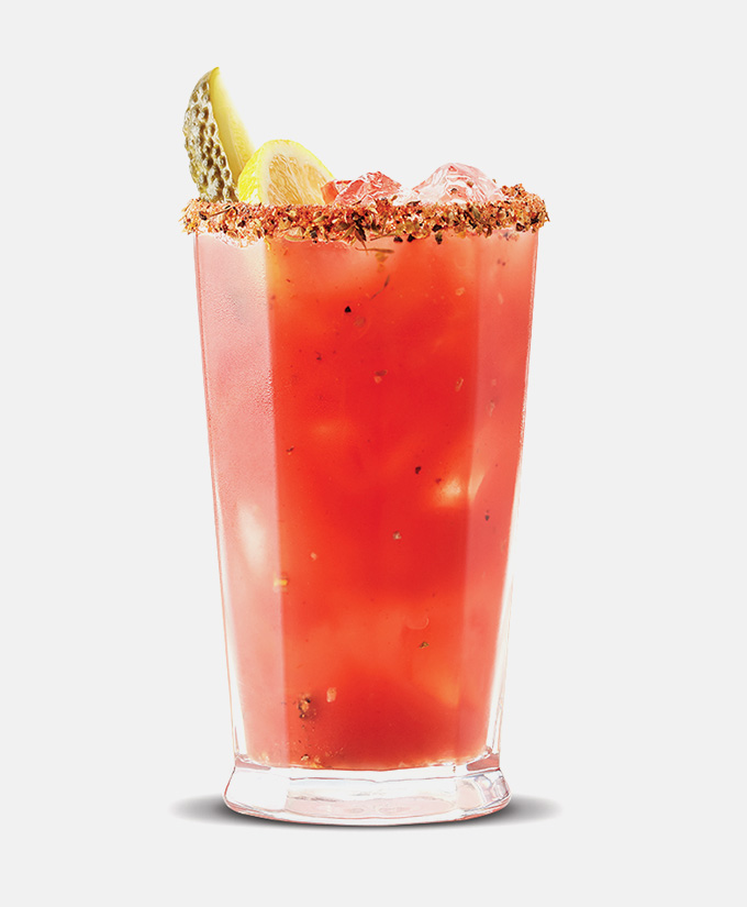 Spicy Whisky Caesar