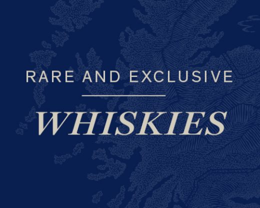 Rare and exclusive Whiskies