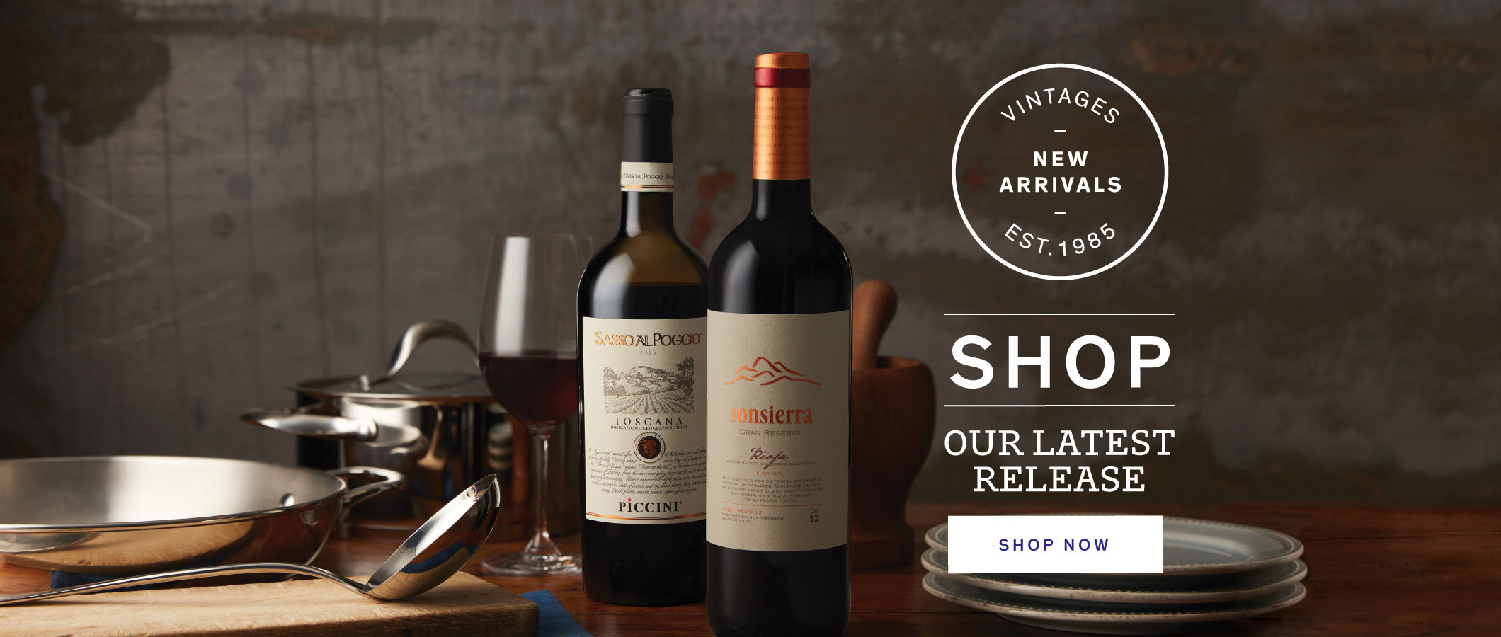 Vintages. Shop our latest release.
