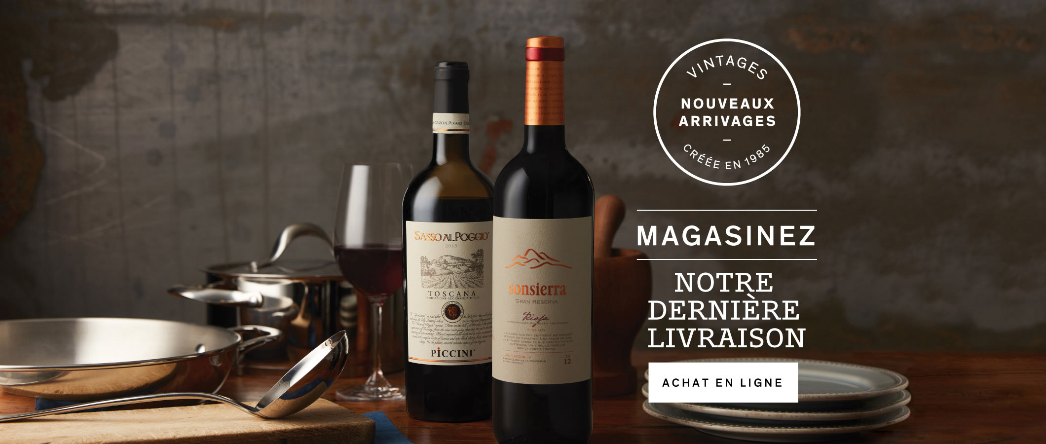 Vintages. Magasinez notre dernière livraison.