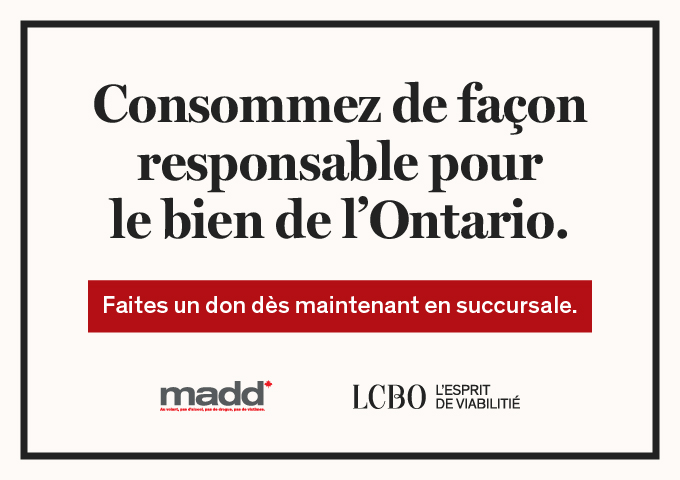 Nouvelles de la LCBO - 13 mai, 2021