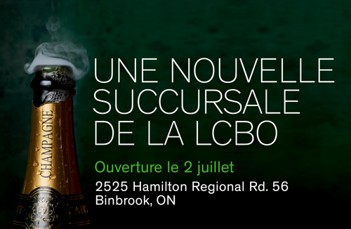 UNE NOUVELLE SUCCURSALE DE LA LCBO