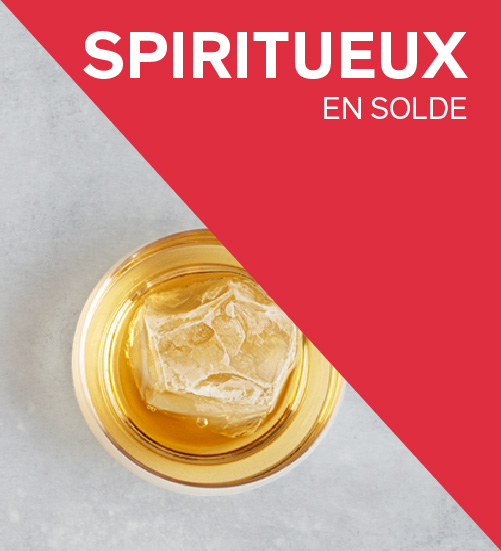 Spiritueux en solde