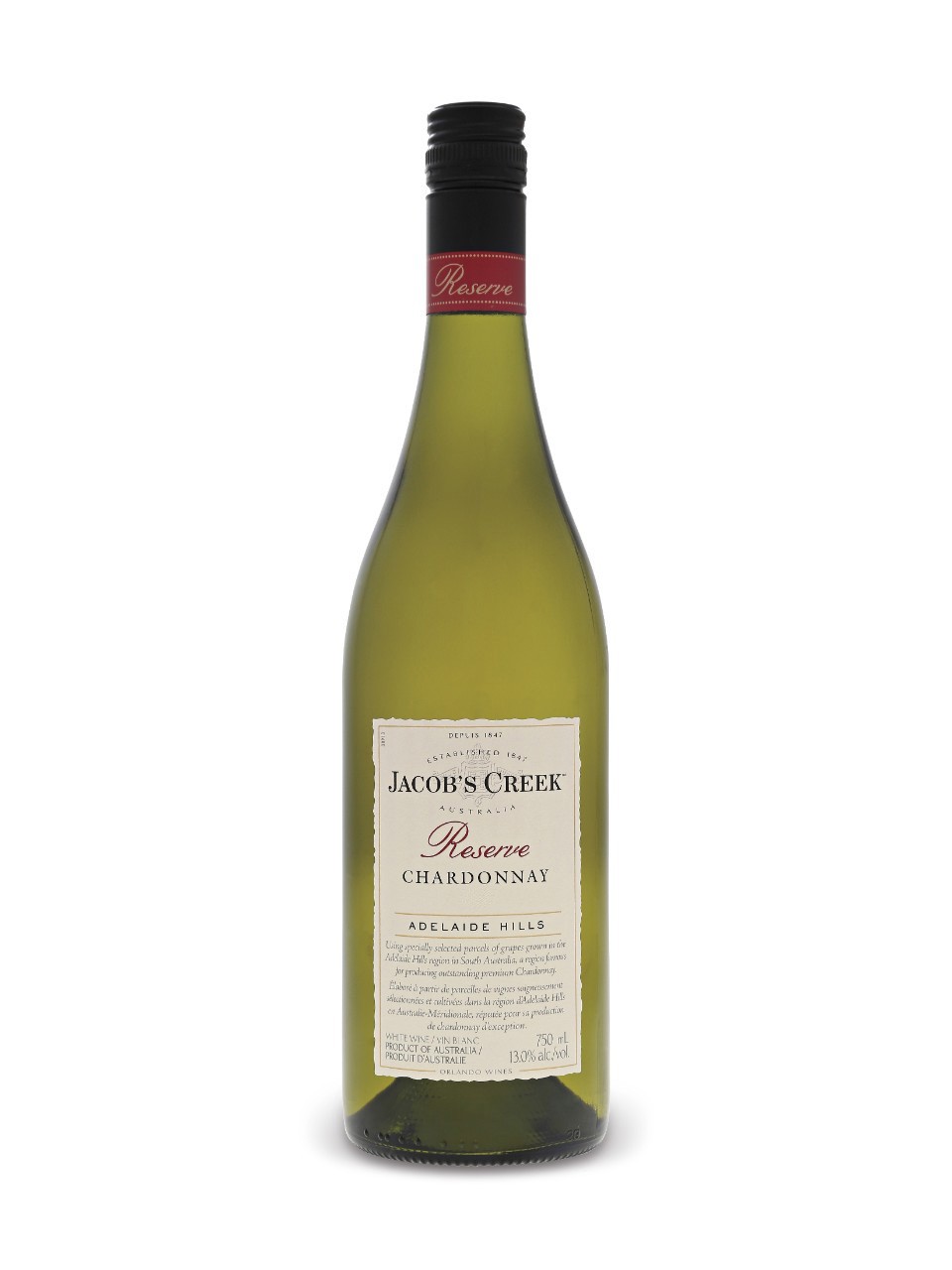 Jacob S Creek Reserve Chardonnay Adelaide Hills Lcbo