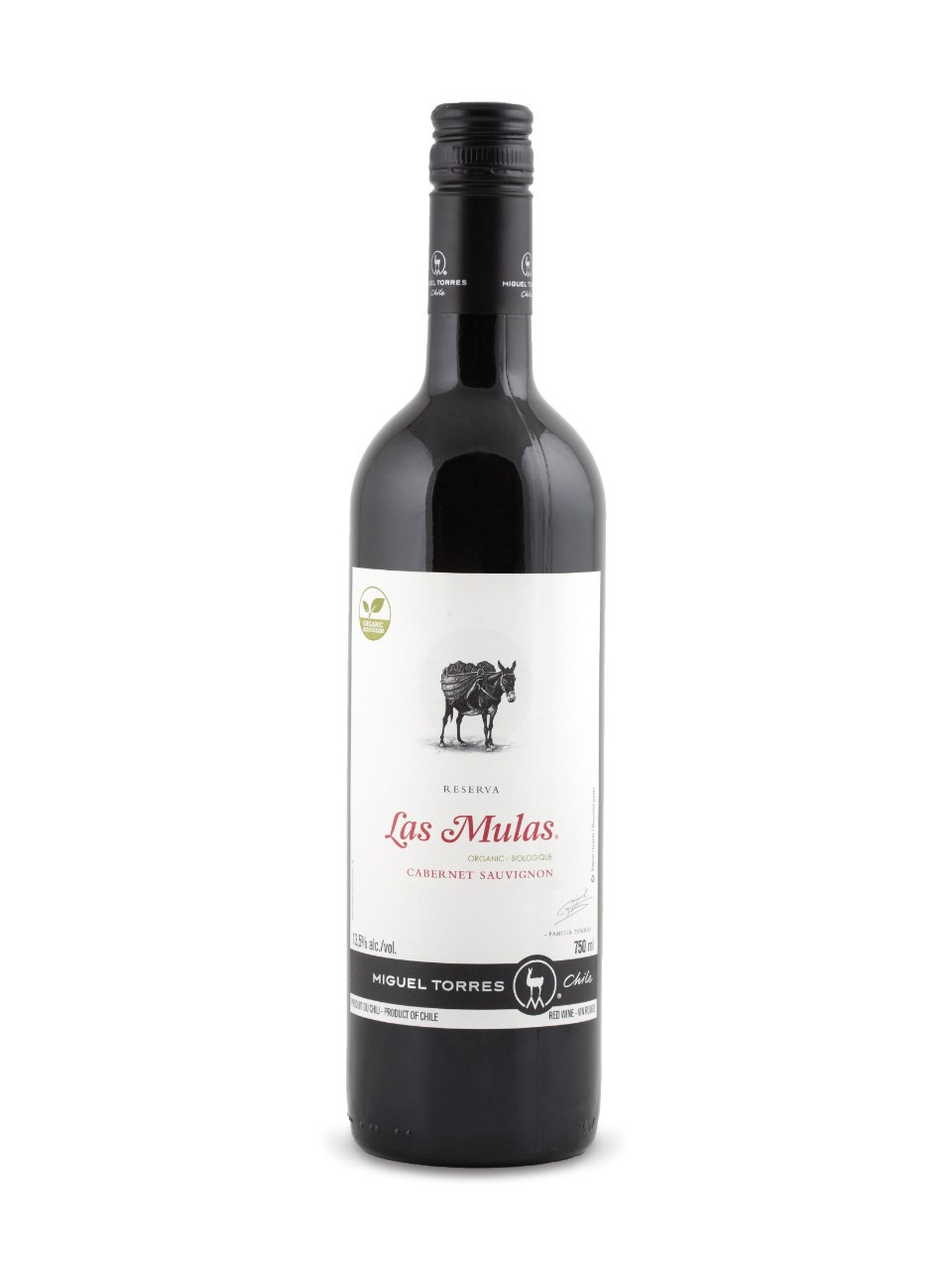 Las Mulas Cabernet Sauvignon Reserva Organic from LCBO