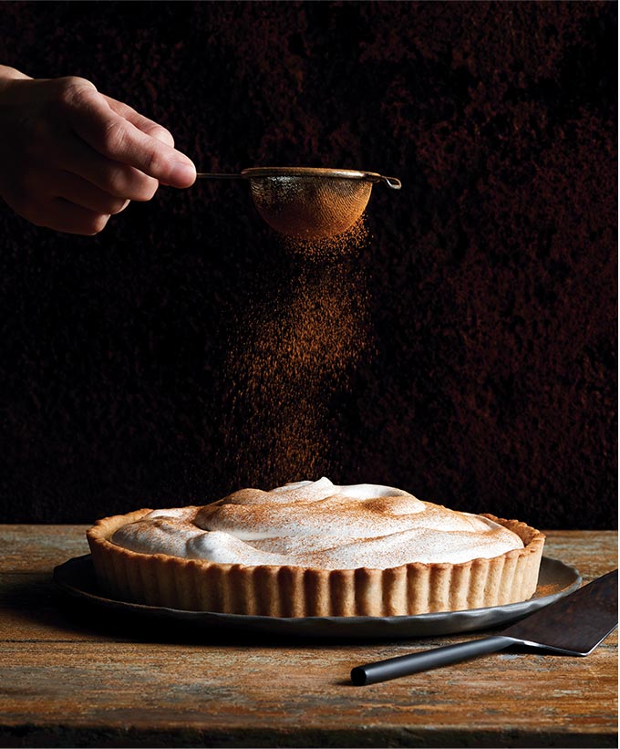 Balance : Tarte au citron et à la cannelle