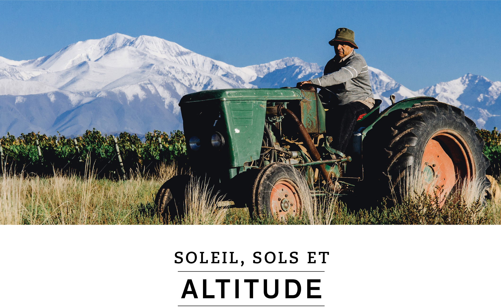 Soleil, sols et altitude