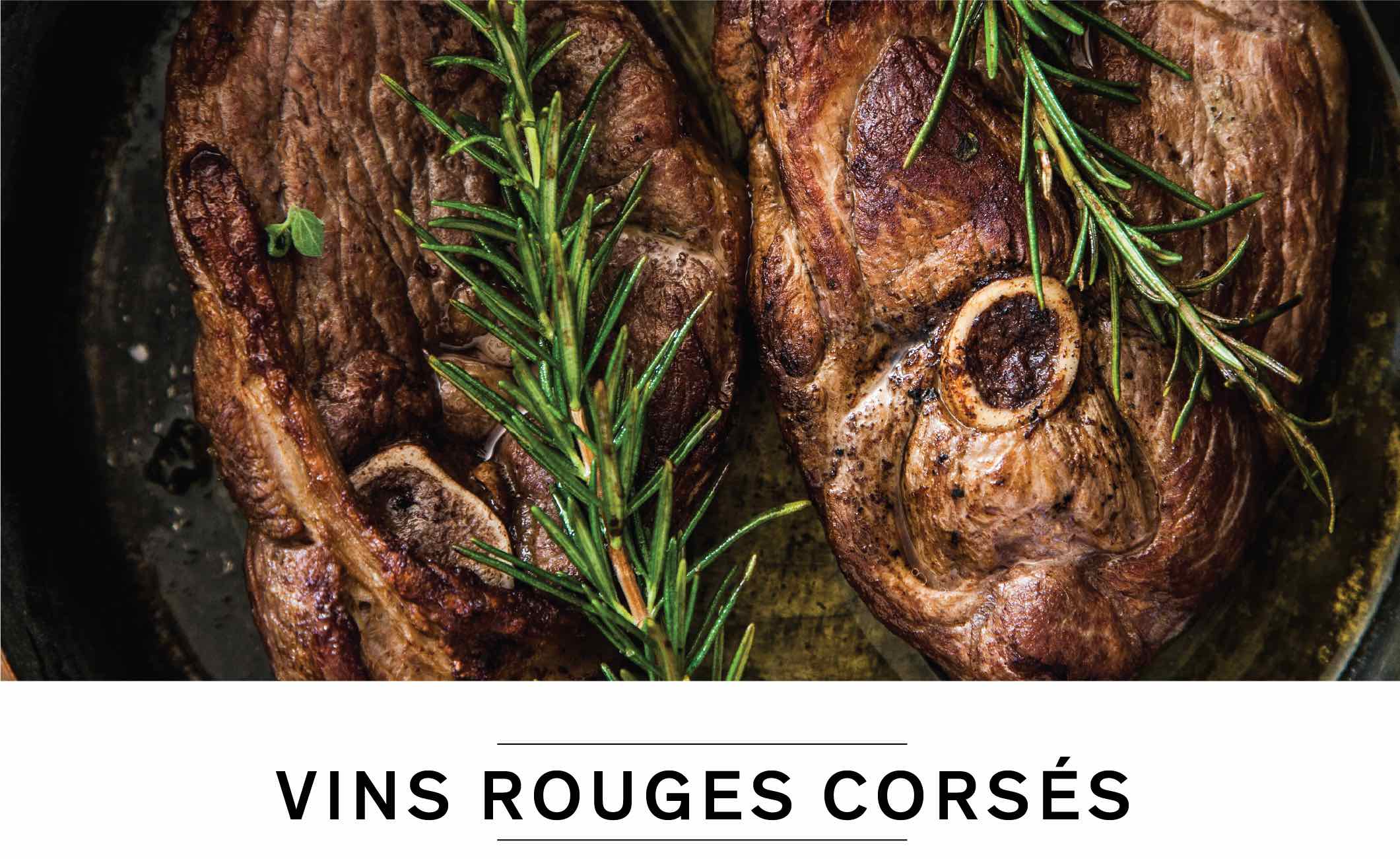 VINS ROUGES CORSÉS