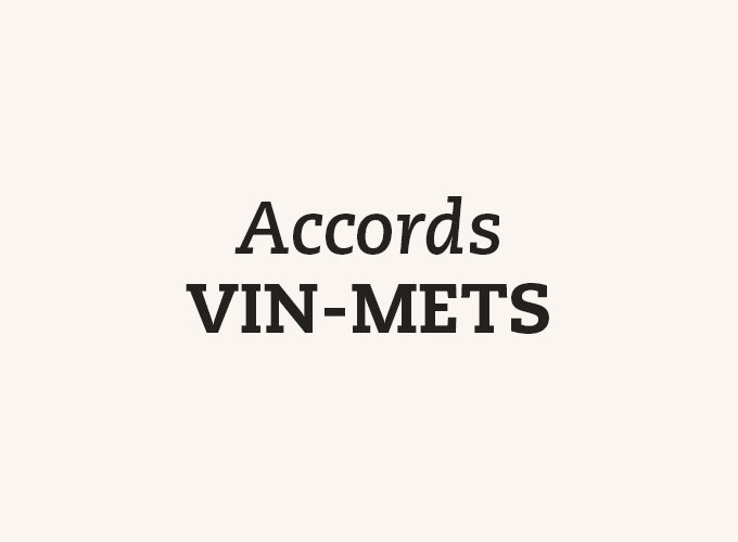 Accords vin-mets