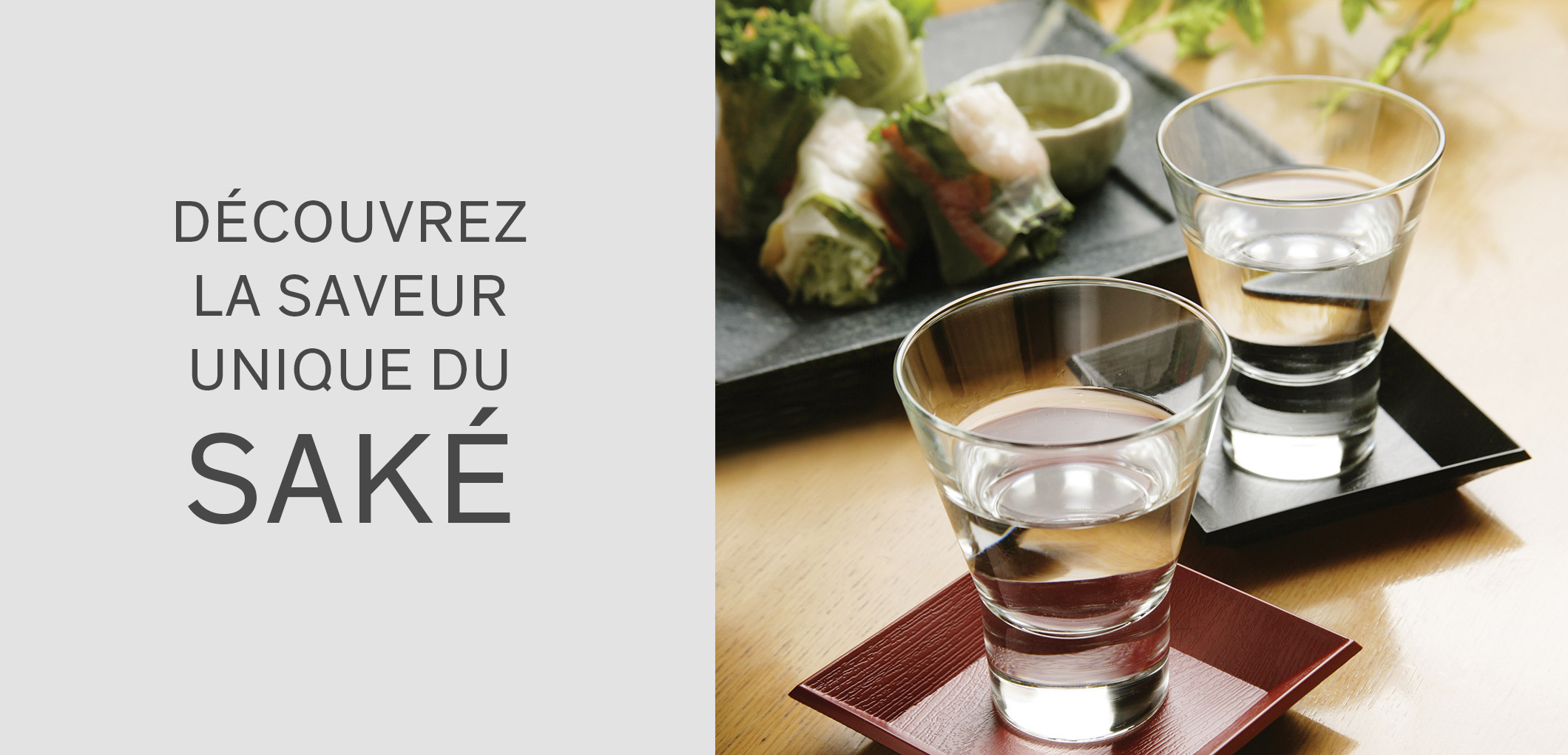 Découvrez la saveur unique du saké