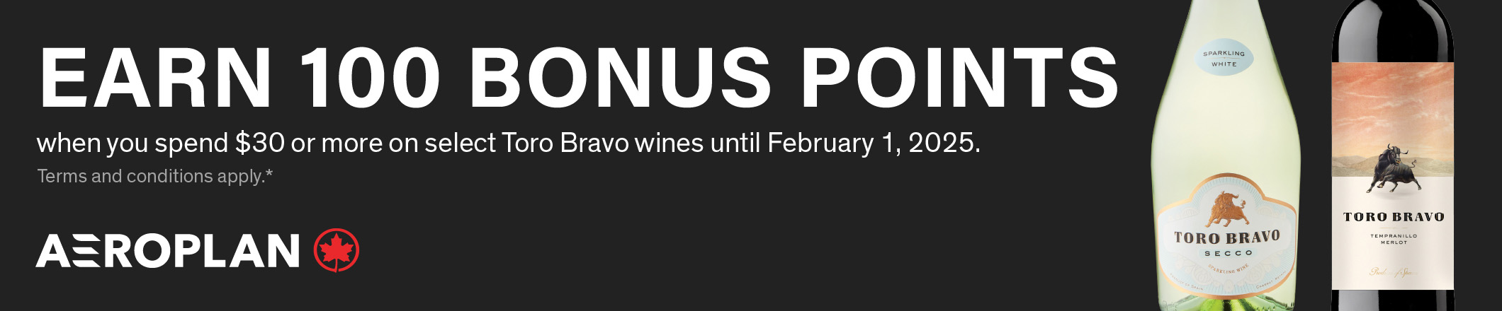 EARN 100 BONUS POINTS