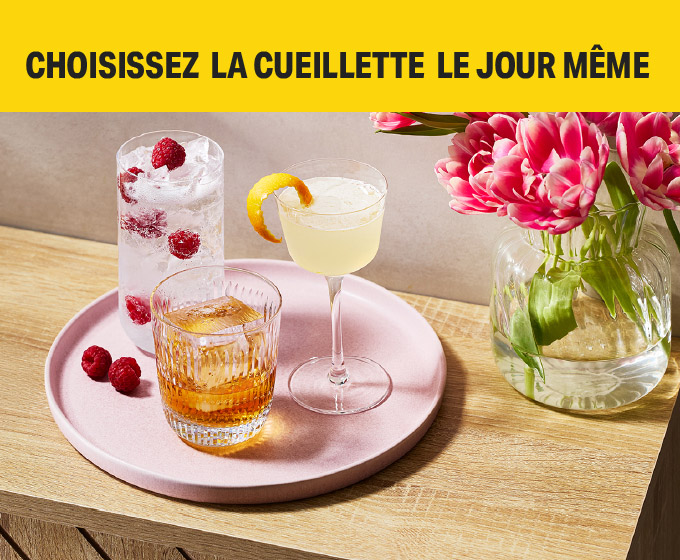 CHOISISSEZ LA CUEILLETTE LE JOUR MEME